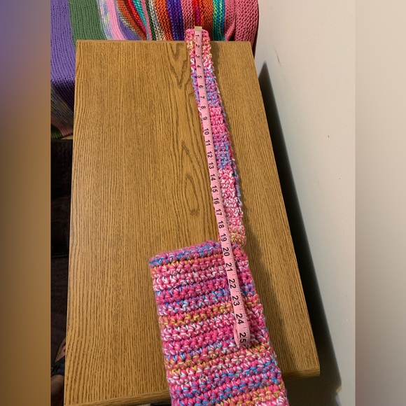 Crossbody Bag Handmade Crocheted - Picture 13 of 14